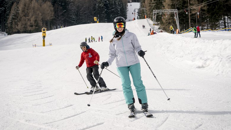 Abfahrt neben dem Schlepplift, &copy; N&Ouml;VOG/Zwickl