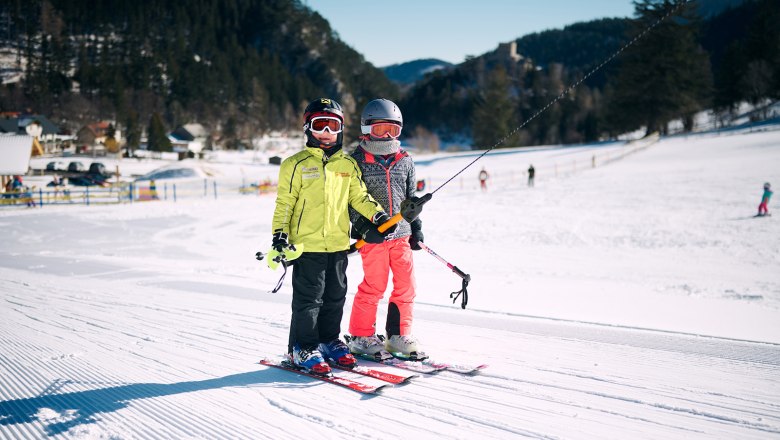Der Schlepplift im Familien-Skipark, &copy; NB/Wegerbauer