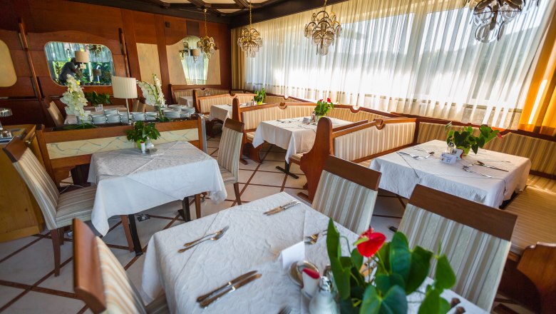 Das gemütliche Restaurant des Hotels Wanzenböck, © ©Wiener Alpen/Christian Kremsl