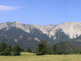 Schneeberg panorama seen from Losenheim, &copy; Alpenverein Edelweiss